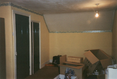 Storage Room to Master Bedroom - Before