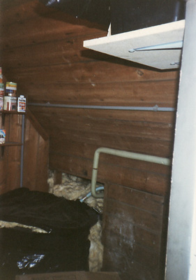 Tank Room to En-suite Shower Room (1) - Before